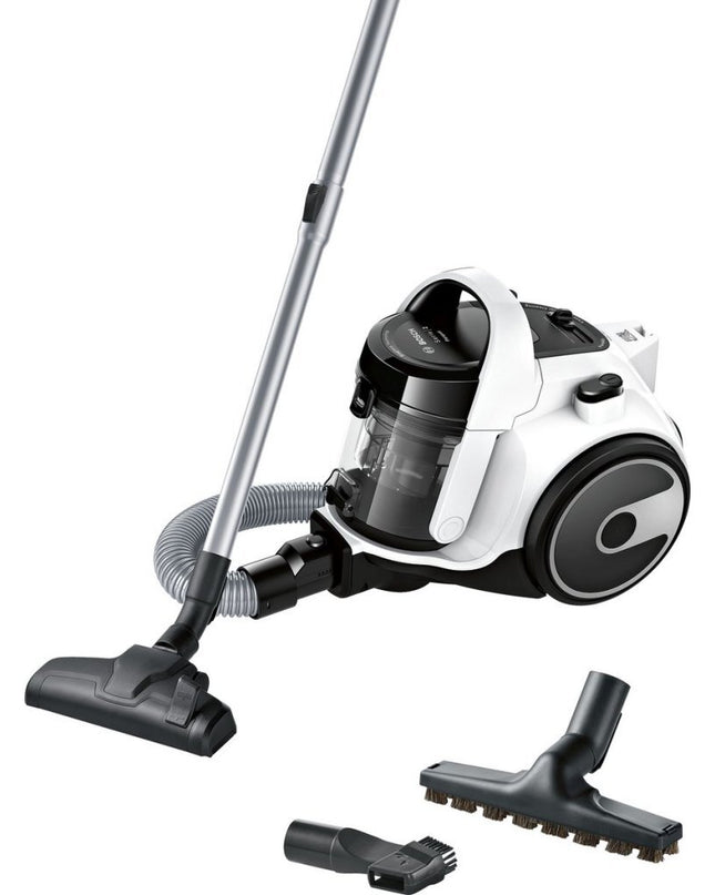Bosch BGS05A322 Stofzuiger Zonder Zak 700W Wit/Zwart