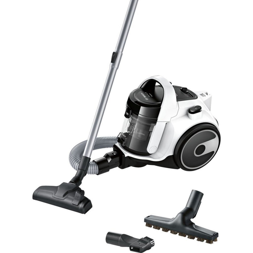 Bosch BGS05A322 Stofzuiger Zonder Zak 700W Wit/Zwart
