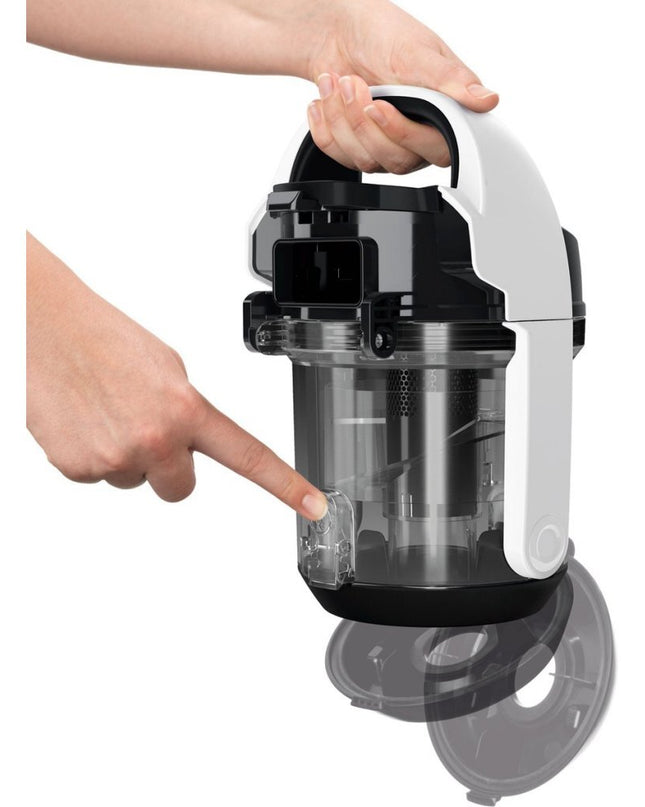 Bosch BGS05A322 Stofzuiger Zonder Zak 700W Wit/Zwart