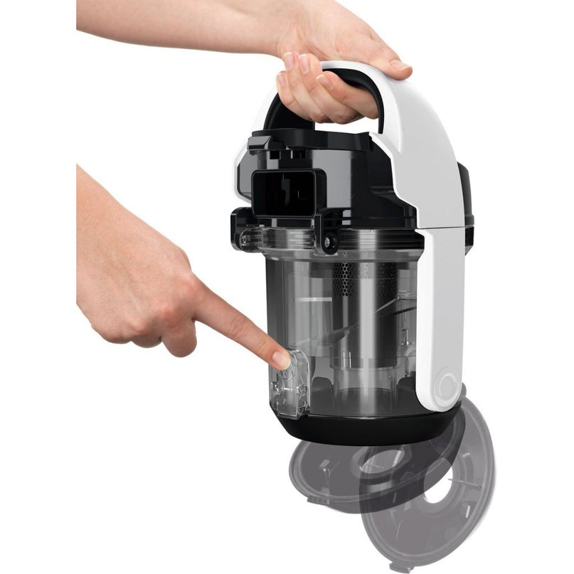 Bosch BGS05A322 Stofzuiger Zonder Zak 700W Wit/Zwart