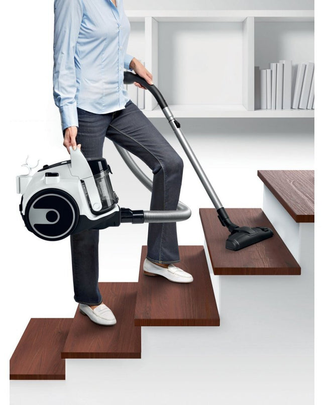 Bosch BGS05A322 Stofzuiger Zonder Zak 700W Wit/Zwart