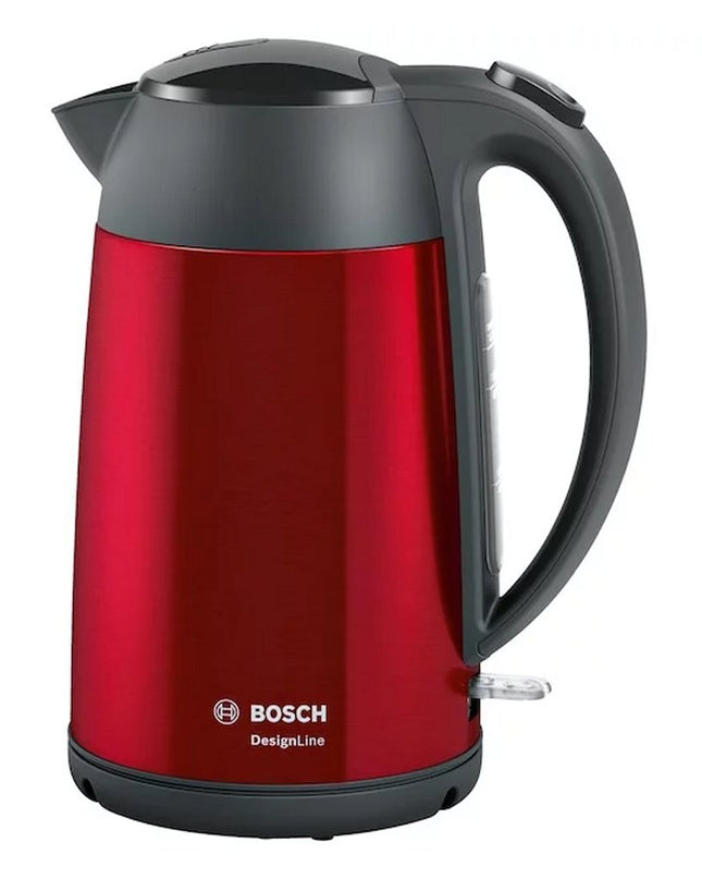 Bosch TWK3P424 Waterkoker 1.7L 2400W Rood/Zwart