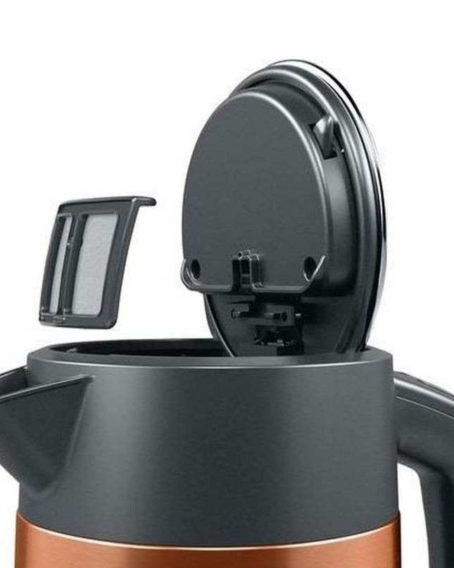 Bosch TWK4P439 DesignLine Waterkoker 1.7L 2400W Koper/Zwart