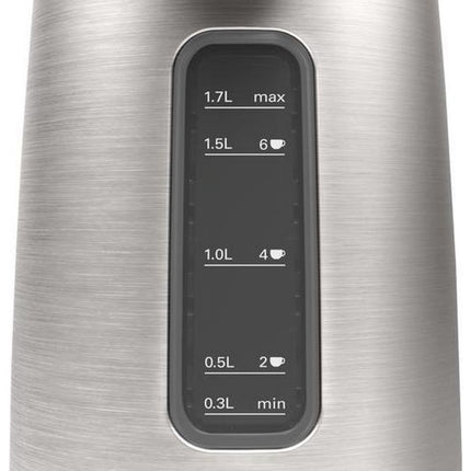 Bosch TWK5P480 DesignLine Waterkoker 1.7L 2400W Zwart/RVS