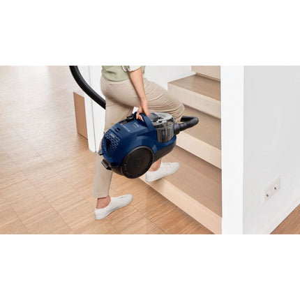 Bosch BGS21X320 Stofzuiger Zonder Zak 550W Blauw/Zwart