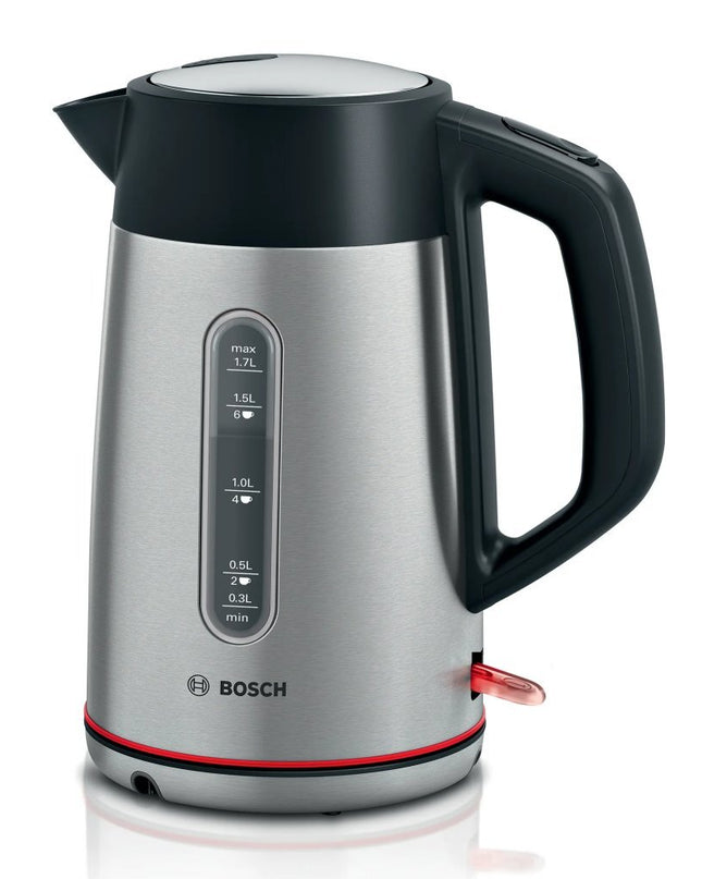 Bosch TWK5M440 MyMoment Waterkoker 1.7L 2400L RVS/Zwart