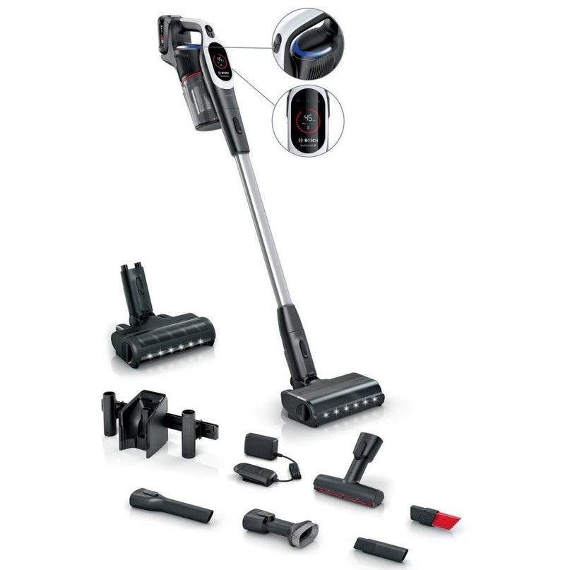 Bosch BXS931WQC Accu Steelstofzuiger Zwart