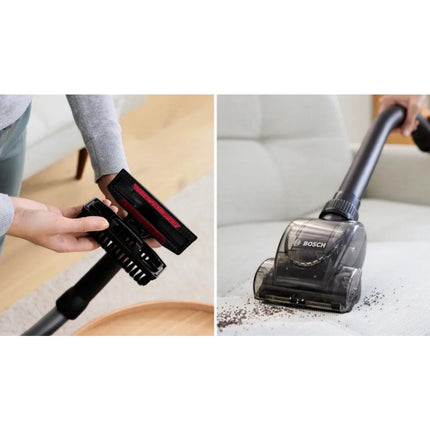 Bosch BGB8PET3A Pro Animal Stofzuiger 650W Rood/Zwart