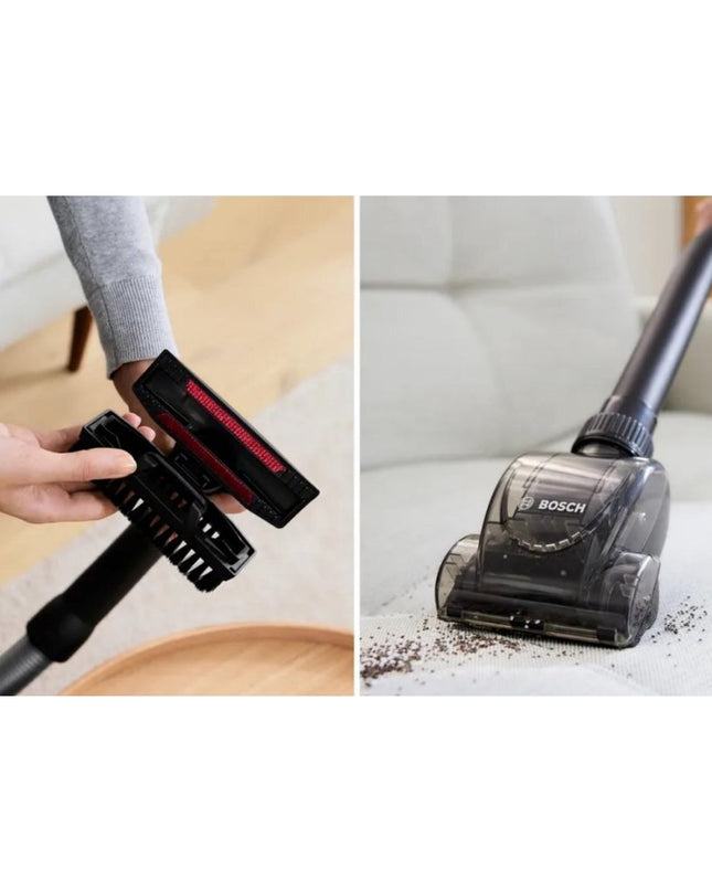 Bosch BGB8PET3A Pro Animal Stofzuiger 650W Rood/Zwart