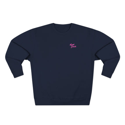 Miami Beach Sweater Marine Blauw Front