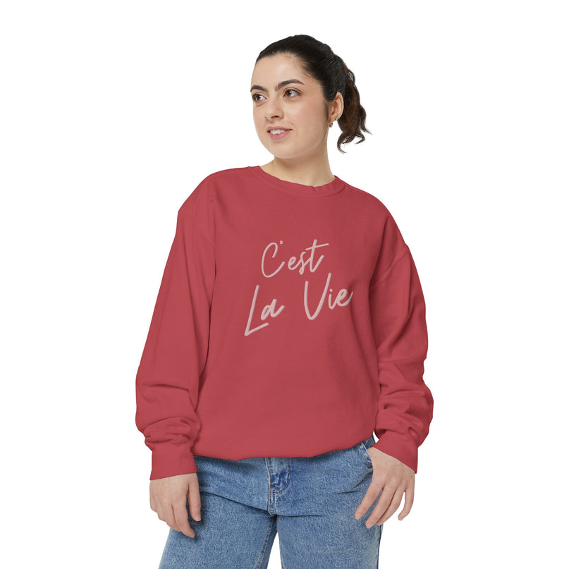 Dames Sweatshirt - C'est La Vie Misocozy