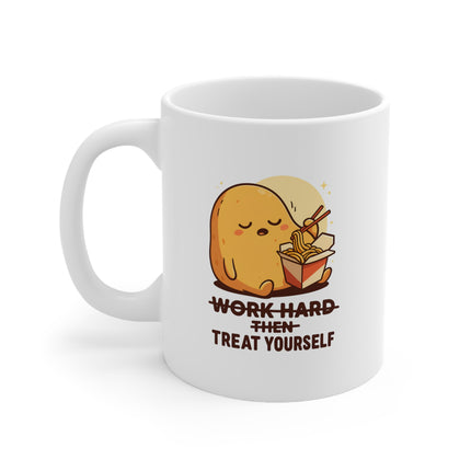 Koffiemok Keramiek - Hard Working Koffiemok