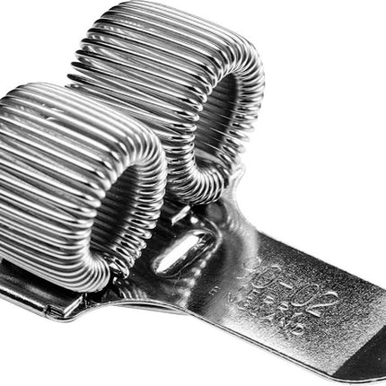 Terry TE-90-02-4 Clip Voor 2 Pennen En/of Potloden Zilver