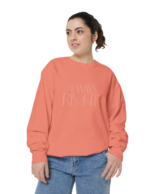 Dames Sweatshirt - Always Right Misocozy