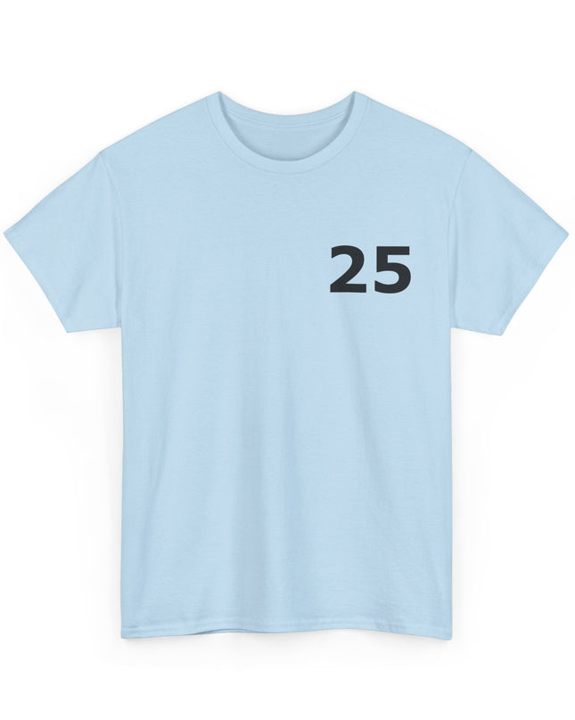 T-Shirt - Number 25 for Casual Wear
