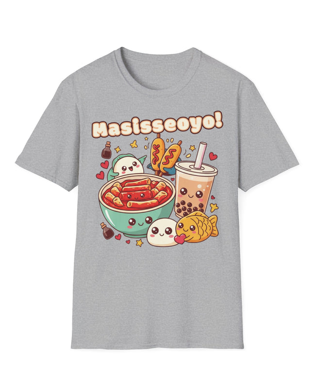 Dames T-shirt katoen - Masisseoyo Korean Snack Tee
