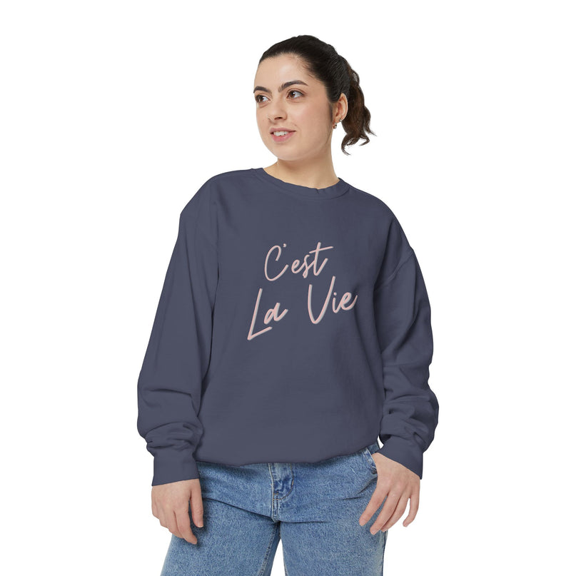 Dames Sweatshirt - C'est La Vie Misocozy