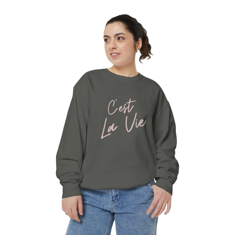 Dames Sweatshirt - C'est La Vie Misocozy