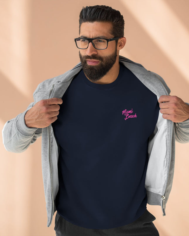 Miami Beach Sweater Marine Blauw