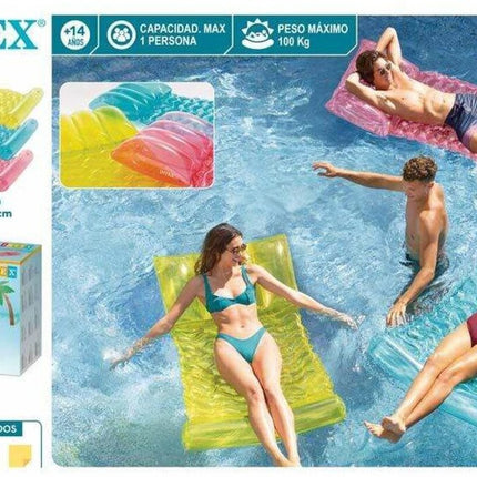 Intex 58725EU Opblaasbaar Matras 89x173cm Transparant