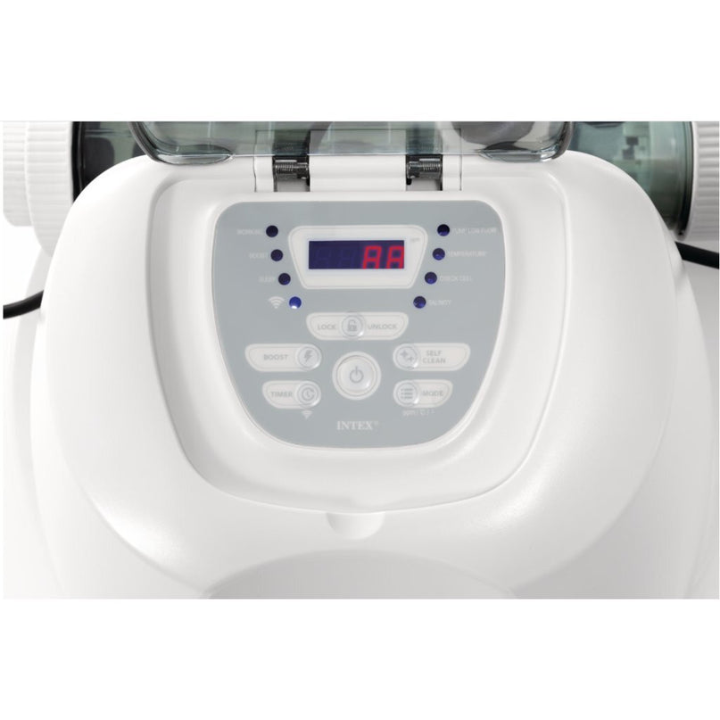 Intex 26690GS QS1600 Plus Zoutwatersysteem 12V Wit/Grijs