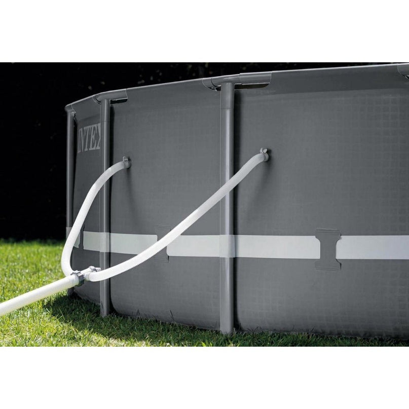 Intex 26326GS Ultra XTR Frame Zwembad 488x122 cm Zwart