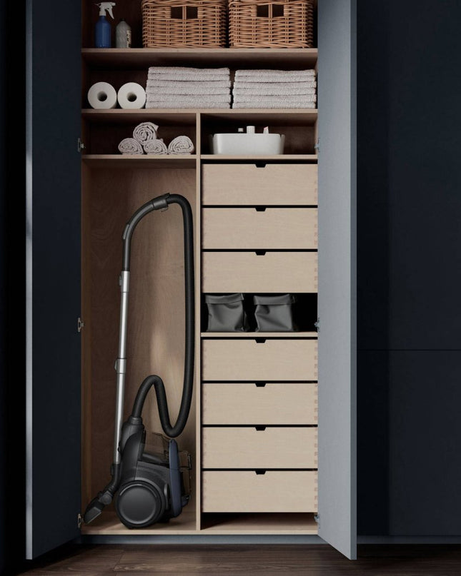 AEG AL61C4DB Stofzuiger Zonder Zak 700W Donkerblauw/Zwart