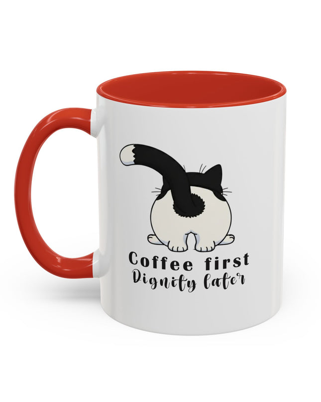 Koffiemok Wit Keramiek – Coffee first