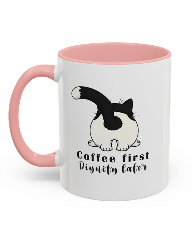 Koffiemok Wit Keramiek – Coffee first