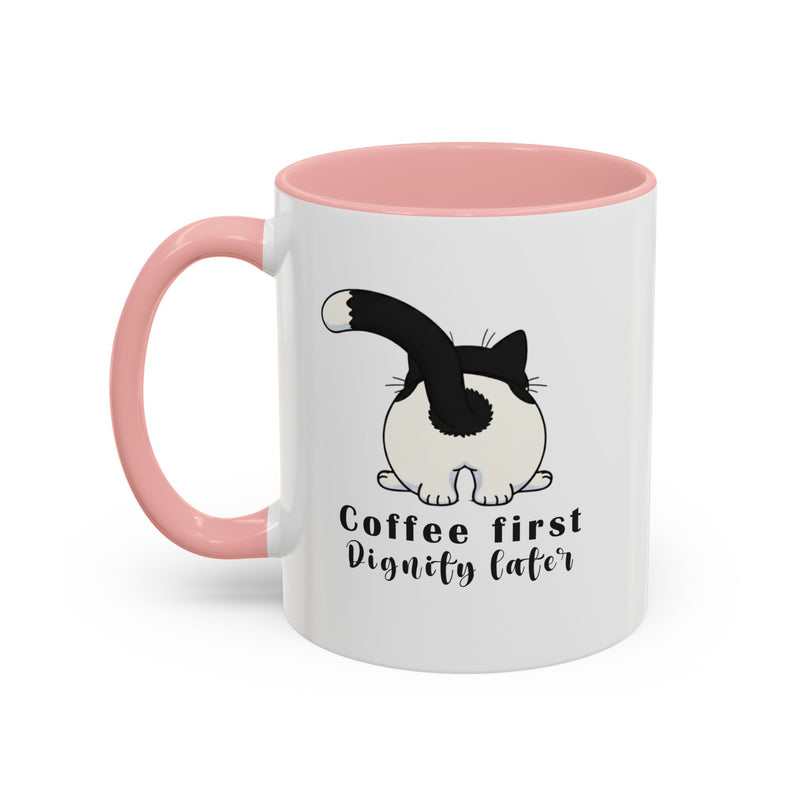 Koffiemok Wit Keramiek – Coffee first