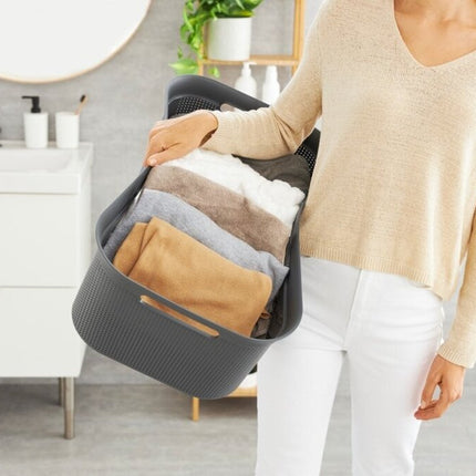 Rotho Flexibele Wasmand Brisen 41 L Antraciet