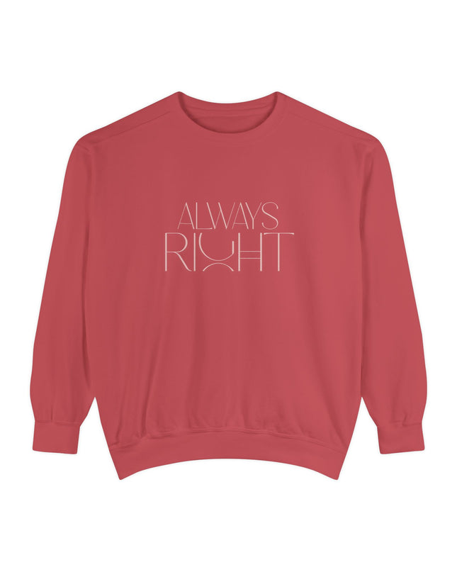 Dames Sweatshirt - Always Right Misocozy