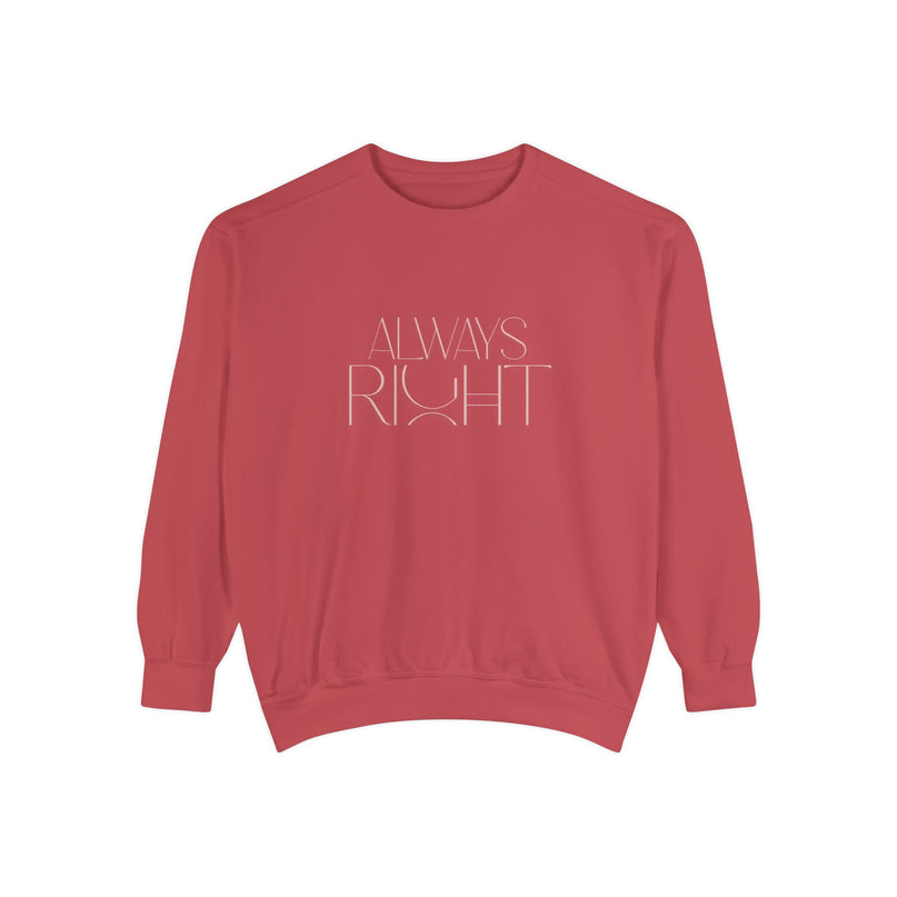 Dames Sweatshirt - Always Right Misocozy