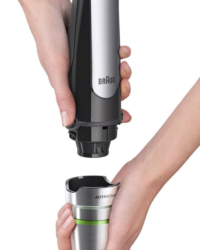 Braun MQ7035XBI MultiQuick 7 Staafmixer Zwart/RVS