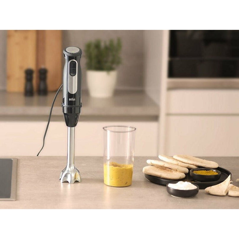 Braun MQ55.001M MultiQuick 5 Pro Staafmixer Zwart/Zilver