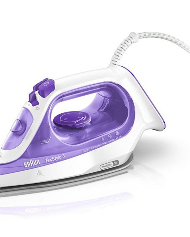 Braun SI3042VI TexStyle3 Stoomstrijkijzer 2350W 270 ml Paars/Wit
