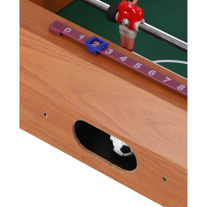 Voetbaltafel Klein 48.5x30.5x5.9 cm Hout
