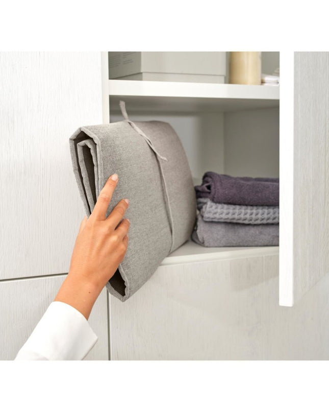 Brabantia Kledingstoomdeken met Deurhaken 50x100 cm Lichtgrijs