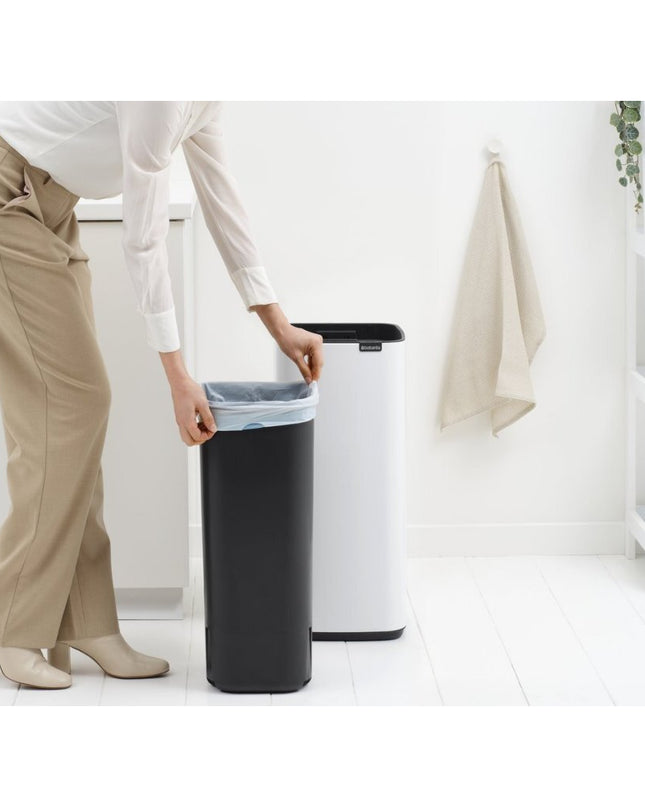 Brabantia Bo Touch Bin Afvalemmer 30L Wit