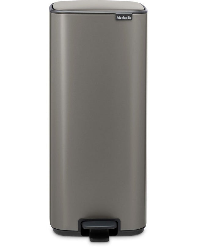 Brabantia Bo Pedaalemmer 30L Platinum
