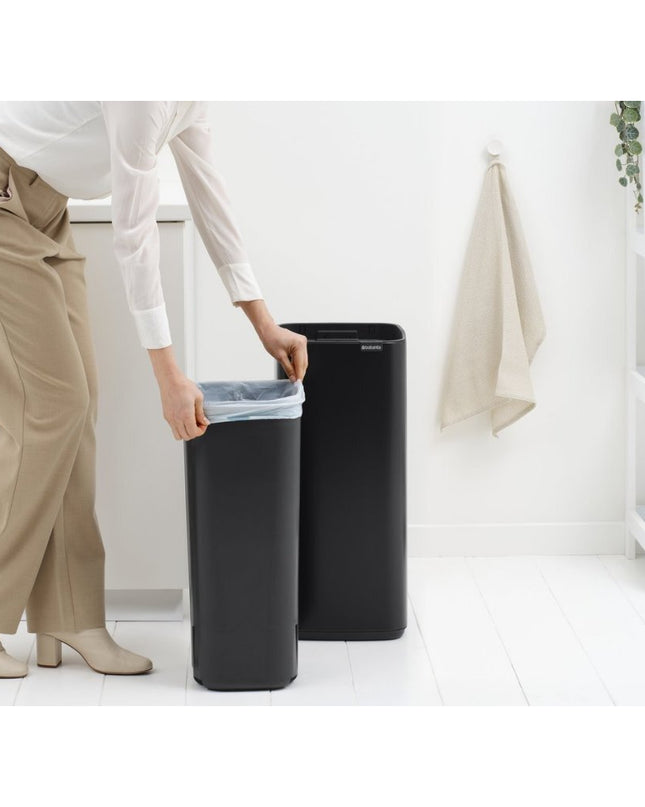 Brabantia Bo Touch Bin Afvalemmer 30L Matt Zwart