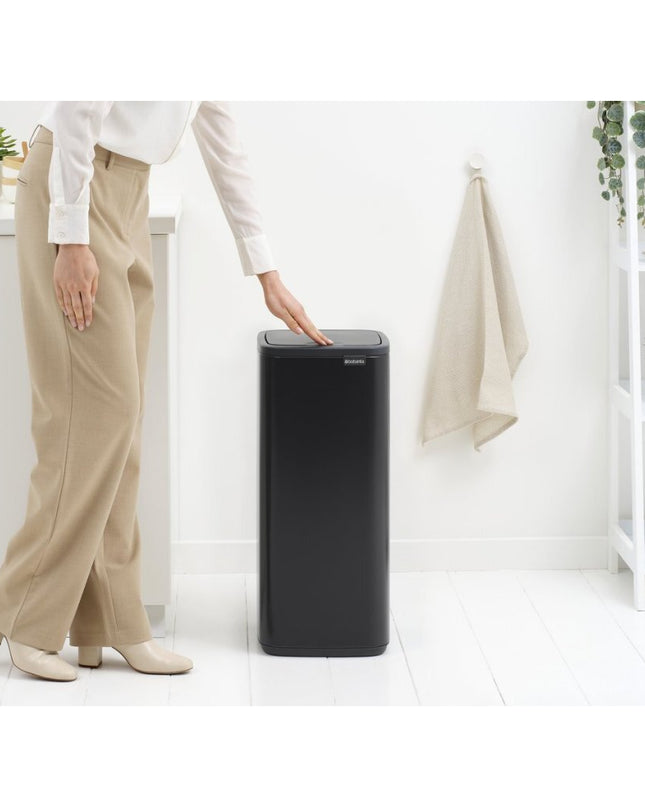 Brabantia Bo Touch Bin Afvalemmer 30L Matt Zwart
