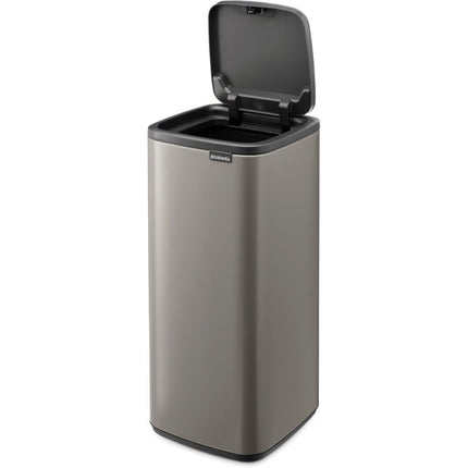 Brabantia Bo Touch Bin Afvalemmer 30L Platinum