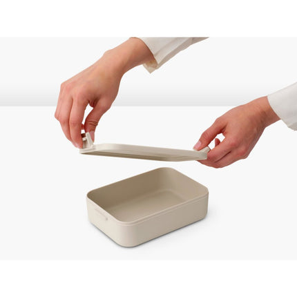 Brabantia Make &amp; Take Lunchbox 20x13.5x5.5 cm Soft Beige