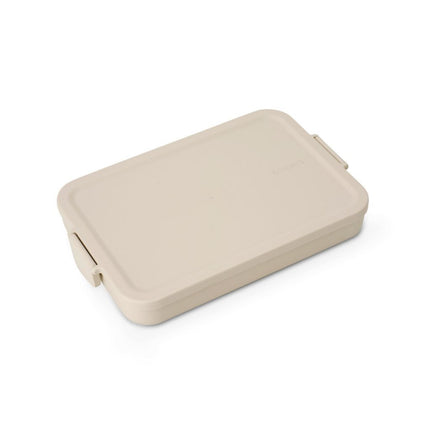 Brabantia Make &amp; Take Lunchbox 25.5x16.6x3.7 cm Soft Beige