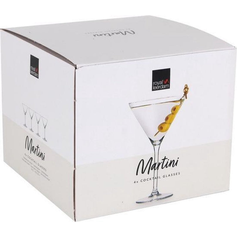 Royal Leerdam Martini Glazen 4 Stuks Transparant