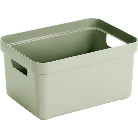 Sunware Sigma Home Opbergbox 5L 25.2x17.5x12.2 cm Saliegroen