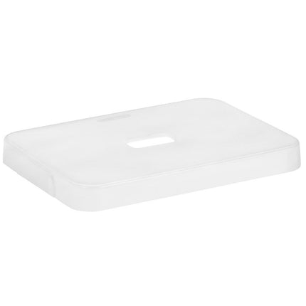Sunware Sigma Home Deksel Opbergbox 5L 24x16.5x2.5 cm Transparant