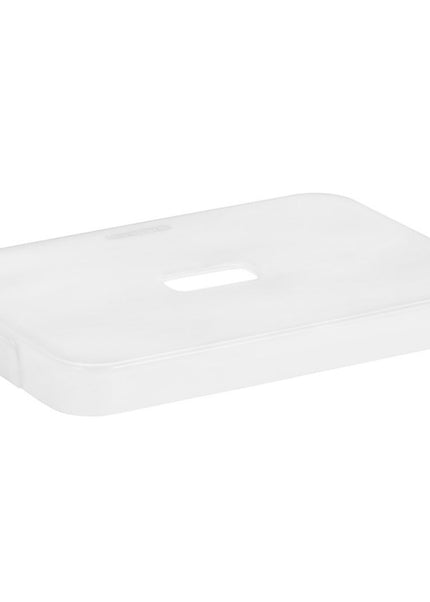 Sunware Sigma Home Deksel Opbergbox 5L 24x16.5x2.5 cm Transparant