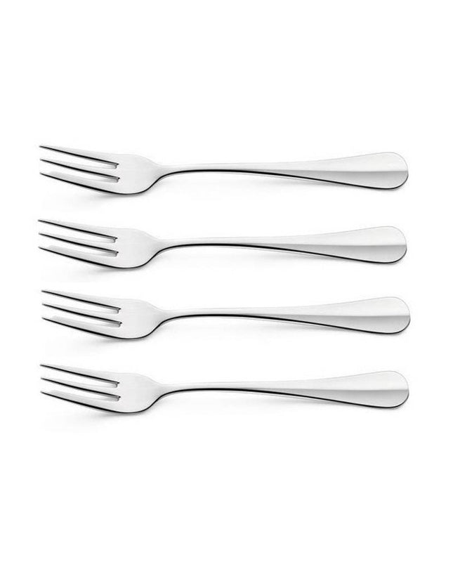 Amefa Baguette Gebaksvorkjes 4 Stuks Zilver